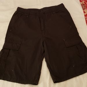 Wrangler cargo shorts. Black. Size medium/30 waist.